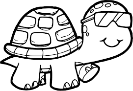 Awesome Glasses Tortoise Turtle Coloring Page Turtle Coloring Pages Cool Coloring Pages Kids Coloring Books