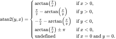 To have the custom labels at the same coordinates you could use a scatter type series with enabled datalabels, disabled mouse actions and. Atan2 Wikipedia