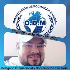 Bienvenido a la gran Familia ODM. Edgar Pinto, una persona que trabaja en  contra de las injusticias luchador social y temeroso de Dios.