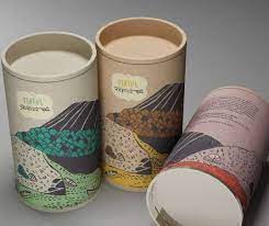 Lovely Illustrated Loose Leaf Tea Packaging Design Eco Friendly Packaging Design Tea Packaging