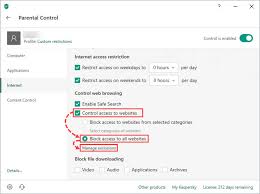 How To Set Up Parental Control In Kaspersky Internet Security 19