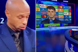 Thierry Henry appears to completely blank Christian Pulisic in awkward CBS  interview