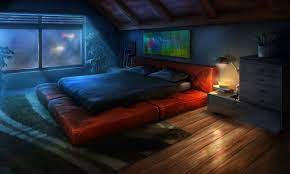 Dark anime street at night background. Anime Apartment Wallpapers Top Free Anime Apartment Backgrounds Wallpaperaccess