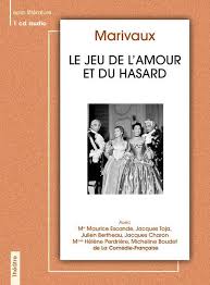 Le jeu de l'amour et du hasard : Le Jeu De L Amour Et Du Hasard Pierre De Marivaux Eponymes Cd Audio Librairie Gallimard Paris