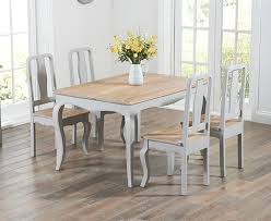 Heidi velvet dining chairs, set of 2, black by meridian furniture (79) $330$1,170. Parisian 130cm Grey Shabby Chic Dining Table With Chairs