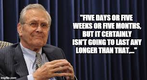 In 2004, rumsfeld was blamed after photographs. Rumsfeld Quote Imgflip