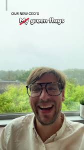Say hello to our new CEO, Matthias Hindriks 👋 He only has green flags, if  you’d ask us 😌 Oh and btw, he’s super happy together with his wify 😉 #ceo  #greenflags #management