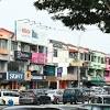 Jalan ss24/9, abutting the taman megah commercial area, includes a badminton court. 1