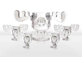 Christmas Vacation Moose Punch Bowl And Moose Mug Set Christmas Vacation Moose Mug Christmas Vacation Party