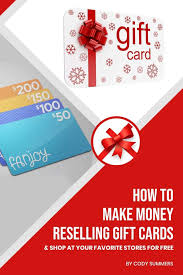 Here are some of this card's features: How To Make Money Reselling Gift Cards And Shop At Your Favorite Stores For Free Summers Cody 9781660693580 Amazon Com Books