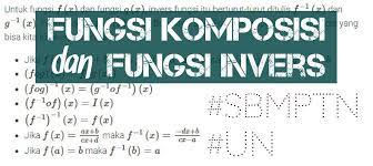 Tentukan invers dari fungsi f(x)= 2 log(x+2)+4 sesuai dengan konsep invers fungsi, langkah pertama untuk menyelesaikan invers fungsi logaritma di atas adalah dengan memisalkan fungsi f(x) sebagai y, sehingga diperoleh bentuk berikut ini. Pengertian Invers Fungsi Komposisi Dan Contoh Soalnya Blog Elevenia