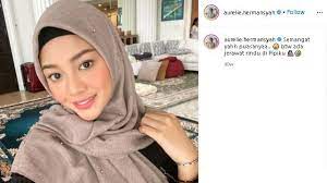 0819 77708887) for order aurelie cosmetics. Aurel Hermansyah Berhijab Sikap Ibu Atta Halilintar Jadi Sorotan