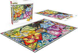 These 2,000 piece puzzles are some of the more challenging created by buffalo games. Buy Buffalo Games Pokemon Eevee S Stained Glass 500 Piece Jigsaw Puzzle Online In Turkey B07q7ltrdw
