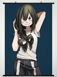 Tsuyu asui, aka froppy, the heroine who kicks off the rainy season!. My Hero Academia Wall Scroll Poster Fabric Painting For Anime Tsuyu Asui L Buy Online In Greece At Desertcart Gr Productid 27888343