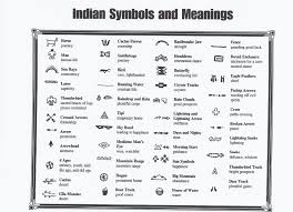 Native American Symbols Chart Bedowntowndaytona Com