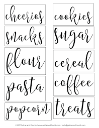 Freepikfree vectors, photos and psd freepik online editoredit your freepik templates slidesgofree templates for presentations storysetfree editable illustrations. Free Printable Pantry Labels Gather And Flourish