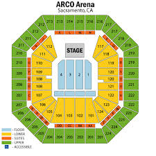 sleep train arena seating chart