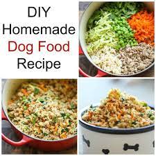 Diy Homemade Dog Food Recipe Dog Food Recipes Healthy Dog Food Recipes Homemade Dog Food
