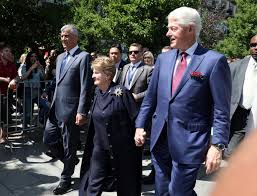 The morenas and their team at the albright have been trailblazers in sustainability and greening efforts. Kosovo Albanians Welcome Clinton Albright 20 Years After Nato Intervention Arab News