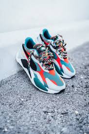 Puma Rs X Mix Grizzlies Teal Green Puma Teal