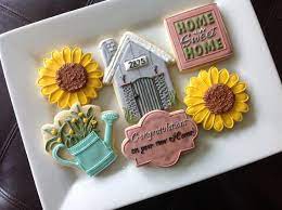 Your new house is a tree from which memories of your life will form permanent branches, leading to where life will take you. 1 Dozen Congratulations On Your New Home House Warming Realtor Gift To Client Home Sweet Home Cookies Cookie House Cookie Decorating Fun Cookies