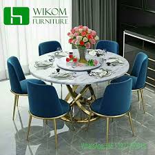 Stainless Steel Dining Chairs Table Size Can Be Customized Color Options Silver Gold Rose Gold Contact Me To Steel Dining Chairs Round Dinner Table Table