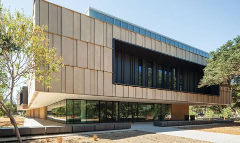 Exterior view of Anderson Collection at Stanford University
