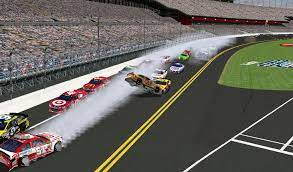 Released in 2003 on windows, it's still available and playable with some tinkering. Nascar Racing 2003 Season Full Version Pcgamecrackz