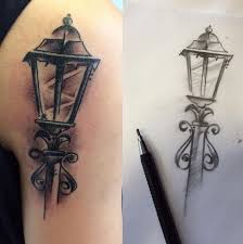 Street Lamp Tattoo Blackandgrey Blackandgreytattoo Instatattoo Tattoo Tattooartist Goldenmachine Goldentattoostudio Lamp Tattoo Street Lamp Tattoos A subtle but very classy tattoo design to express a meaningful date or.