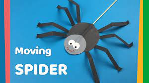 I am a busy mom and don't have a huge amount of time to come up with fancy crafts or activities, so i love these simple preschool spider craft and activity ideas that were fun to do while also teaching simple learning concepts to the kids. Diy For Kids Moving Spider Craft Very Easy And Fun Craft Youtube