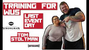 Luke stoltman competing in the world's strongest man contest, urged on by 'little' brother tom. Tom Stoltman Last Training Session Before The World Record Youtube