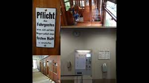 Dabei überwindet die denkmalgeschützte seilbahn fast 100 höhenmeter. Hinauf Zum Waldfriedhof Eine Akustische Fahrt Mit Der Schragen Seilbahn Stuttgart Mit Kopfhorer Youtube