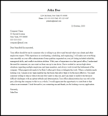 This quick snippet of your contact information makes it easy for recruiters and hiring managers alike to contact you. Professional Office Administrator Cover Letter Sample Writing Guide Resume Now
