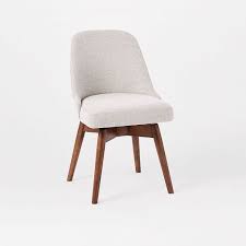 Wfh just got easier with this set. Mid Century Swivel Office Chair Wood Legs