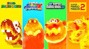 Evolution of Blargg in Super Mario Games (1990-2022) - YouTube