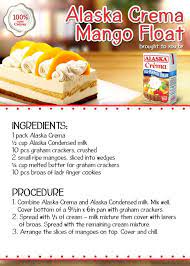 Alaska Crema Timeline Photos Facebook Float Recipes Mango Recipes Mango Dessert Recipes