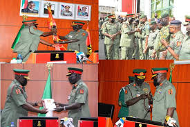 Ibrahim attahiru, president buhari is expected to announce his replacement soon. Updated Buratai Hands Over To Attahiru As New Chief Of Army Staff Tvc News Nigeria
