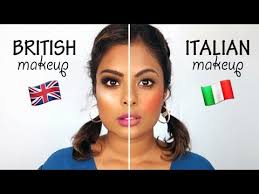 british makeup vs italian makeup you