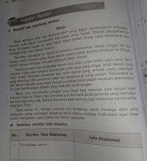 Interpretasi adalah sebuah penjelasan yang mengandung makna atau sebuah pendapat dari pandangan teoritis dari suatu objek yang dihasilkan dari pemikir. Struktur Teks Eksplanasi 1 Pernyataan Umum 2 Urutan Sebab 3 Urutan Akibat 4 Brainly Co Id