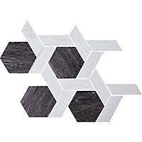 Light Grey Blend Hex Weave Porcelain Wall And Floor Tile Wall And Floor Tiles The Tile Shop Tile Floor