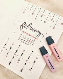 Aksi ini rangkaian proyeksi kerja msi 2021. February Cover Bullet Journal Heart Themed Bullet Journal Mood Bullet Journal Ideas Pages Bullet Journal Writing