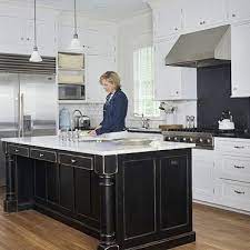 Black & white is classic. Traditional Kitchen Design Ideas Traditional Kitchen Design Kitchen Design Classic Kitchens