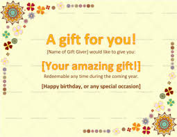 Birthday Gift Certificate Template Microsoft Word Gift Certificate Template Word Doc Formats Gift Certificate Template Gift Certificate Template Word Certificate Templates