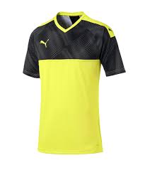 Kostenlose lieferung und gratis rückversand. Puma Cup Jersey Trikot Kurzarm Gelb Schwarz F46 Fussball Teamsport Textil Trikots Mannschaft Teambekleidung Ausrustung Jersey 10111352
