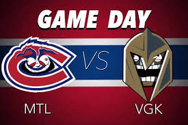 What is the difference between los angeles and las vegas? Postgame Good Knight Habs 6 3 Vegas Rabid Habs