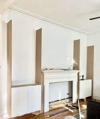 A large majority have special effects to simulate the look of an actual wood fire, with some even having sounds built in to sound like logs crackling. My Diy Electric Fireplace And Built Ins Made By Carli