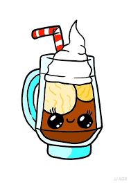 Kawaii Ice Coffee By Jj Adx Redbubble Kawaii Cool Shirts Decorative Throw Pillows