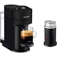 Coffee machines under this discount: Nespresso By De Longhi Vertuo Next Premium Coffee And Espresso Maker In Black Matte Plus Aeroccino3 Milk Frother In Black Walmart Com Walmart Com