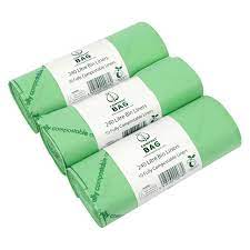 Biobag compostable bin liners 20 litre (20 bags). Amazon Com 240 Litre X 30 Compostable Wheelie Bin Sacks Biobag Bin Liners En 13432 Biobags 240l Bin Bags With Composting Guide Kitchen Dining