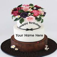 Beautiful Birthday Wishes With Name And Photo On Cake Write Name On Birthday Cake For Lover Happy Birthday Wishes Name Pictures Online Free On In 2020 Beautiful Birthday Cakes Happy Birthday Cakes Birthday Cake With Photo